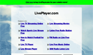 Liveplayer.com thumbnail