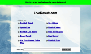 Liveresult.com thumbnail