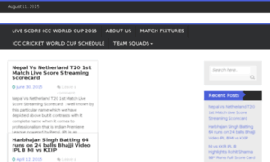 Livescore-iccworldcup2015.in thumbnail