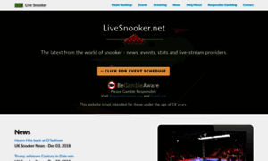 Livesnooker.net thumbnail