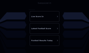 Livesoccer.in thumbnail