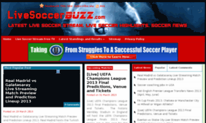 Livesoccerbuzz.com thumbnail