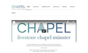 Livestonechapel.de thumbnail