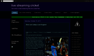 Livestreamingcricket-lucky.blogspot.com thumbnail