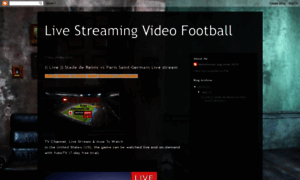 Livestreamingvideoinfofootball.blogspot.com thumbnail