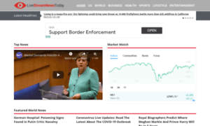 Livestreamnewstoday.com thumbnail