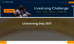 Livestrongday.org thumbnail