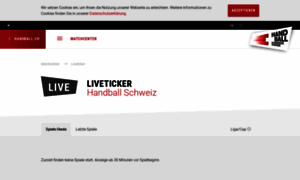 Liveticker.handball.ch thumbnail
