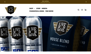 Livetogive.com thumbnail