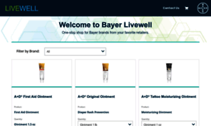 Livewell.bayer.com thumbnail