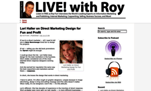 Livewithroy.com thumbnail