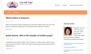 Livewithyoga.net thumbnail