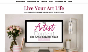 Liveyourartlife.com thumbnail