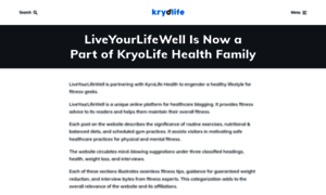 Liveyourlifewell.org thumbnail