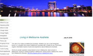 Living-in-melbourne.com thumbnail