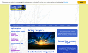 Living-prayers.com thumbnail