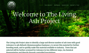Livingashproject.org.uk thumbnail