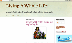 Livingawholelife.blogspot.com thumbnail