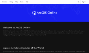 Livingcities.maps.arcgis.com thumbnail