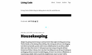 Livingcode.org thumbnail