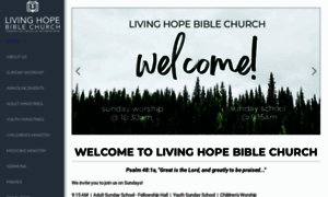 Livinghopebible.org thumbnail