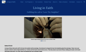 Livinginfaith.org thumbnail