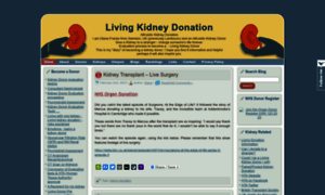 Livingkidneydonation.co.uk thumbnail