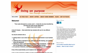 Livingonpurpose.co.uk thumbnail