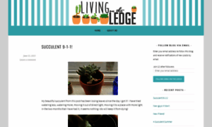 Livingontheledgeblog.wordpress.com thumbnail