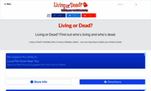 Livingordead.com thumbnail