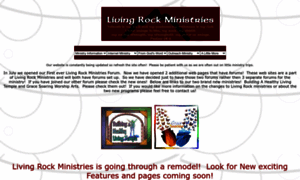Livingrockministries.com thumbnail