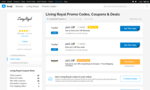 Livingroyal.bluepromocode.com thumbnail