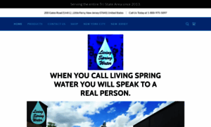 Livingspringwaterllc.com thumbnail