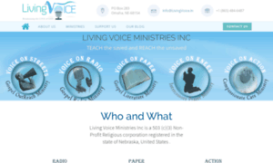 Livingvoiceministries.org thumbnail