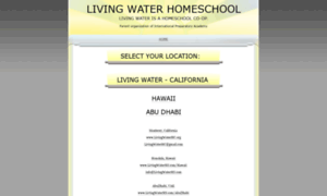 Livingwaterhs.com thumbnail