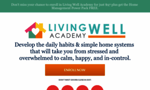 Livingwellacademy.com thumbnail