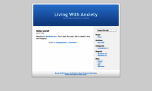 Livingwithanxiety.wordpress.com thumbnail