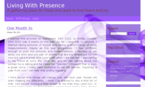 Livingwithpresence.com thumbnail