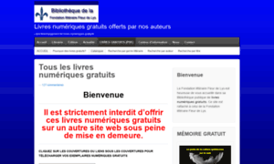 Livresnumeriquesgratuits.wordpress.com thumbnail