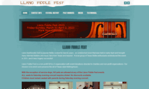 Llanofiddlefest.com thumbnail