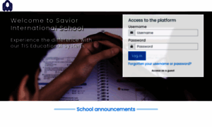 Lms.saviorschools.com thumbnail