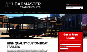 Loadmasterboattrailer.com thumbnail