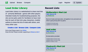 Loadorderlibrary.com thumbnail