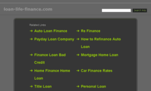 Loan-life-finance.com thumbnail