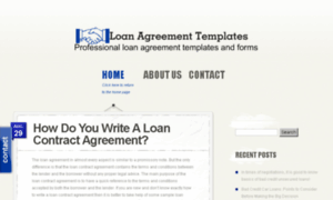 Loanagreementtemplate.net thumbnail