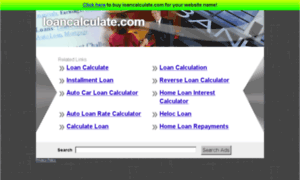 Loancalculate.com thumbnail