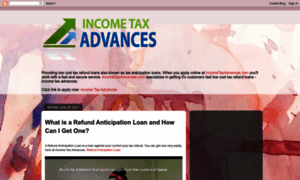 Loans.incometaxadvances.com thumbnail