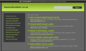 Loanscalculator.co.za thumbnail
