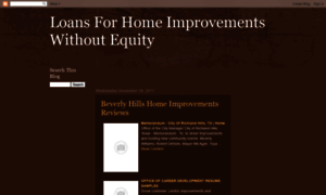 Loansforhomeimprovementswithoutequity.blogspot.com thumbnail