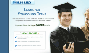 Loansfortroubledteens.com thumbnail